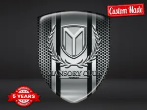 Mansory Mejores Pegatinas Parachoques Resistentes Alta Calidad